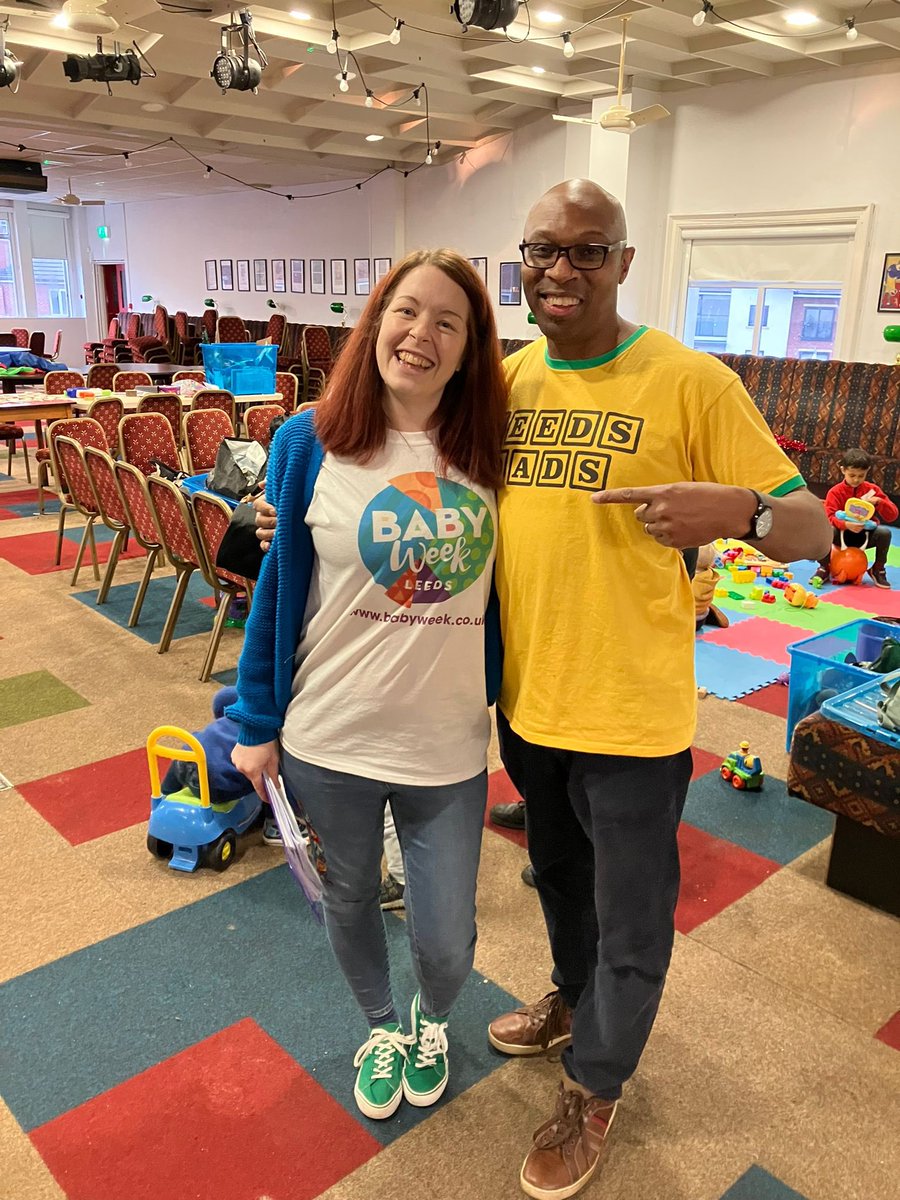 Thanks to Errol at Leeds Dads and all the other dads and kids for having us this afternoon, we had a great time 😍

Baby Week X Leeds Dads, what a combo 🥳

Happy #BabyWeekLeeds everyone ♥️ we’ve had a blast! 

#BabyWeek22