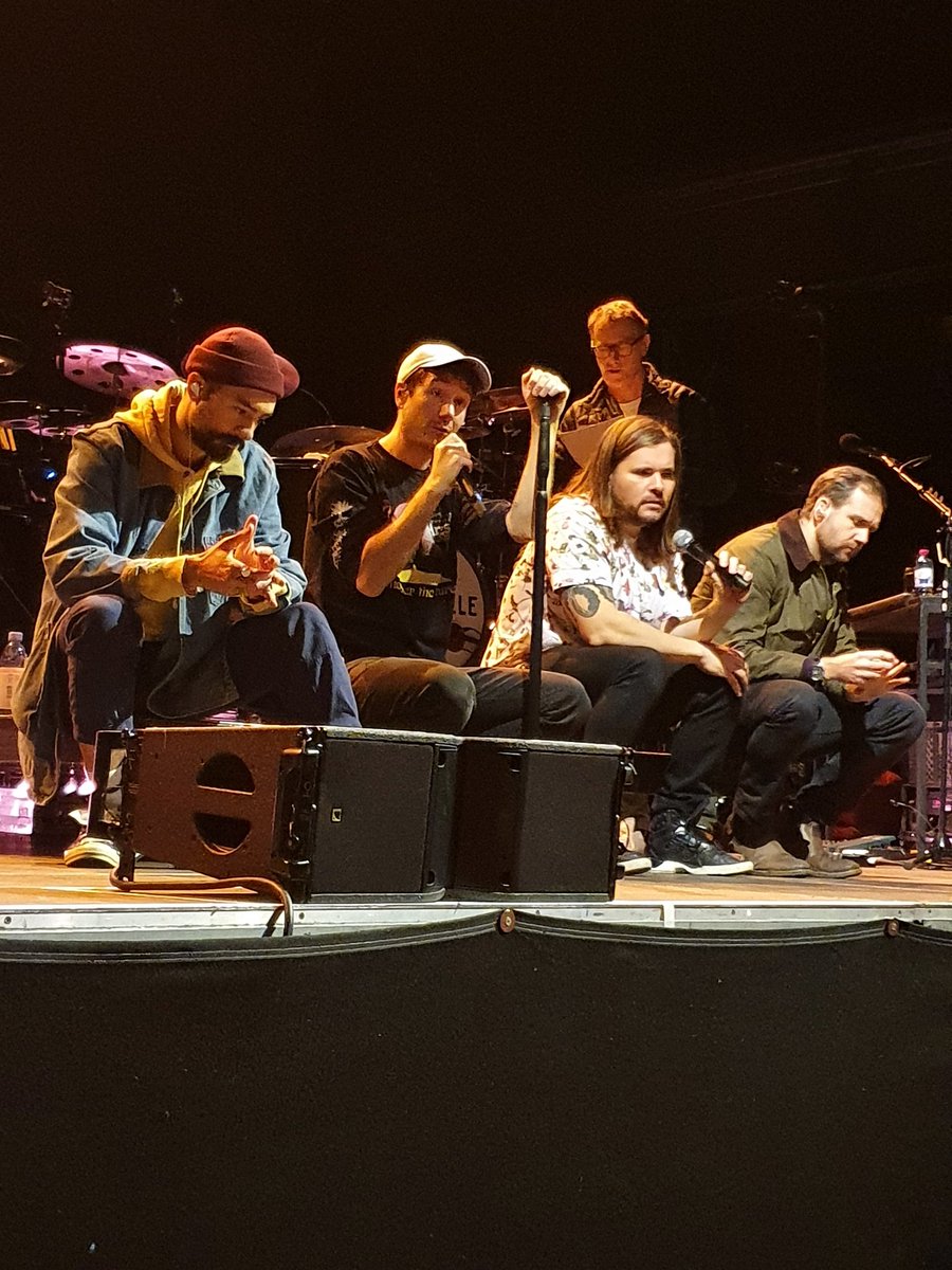 IngaTOANWTS's tweet photo. Thanx so much @bastille, it was a perfect way to party into my 39 th Birthday, despite @bastilledan sore throat. Get well soon. 19/11/2022 #palladium #BastilleCologne https://t.co/UW5PiVn6Xf