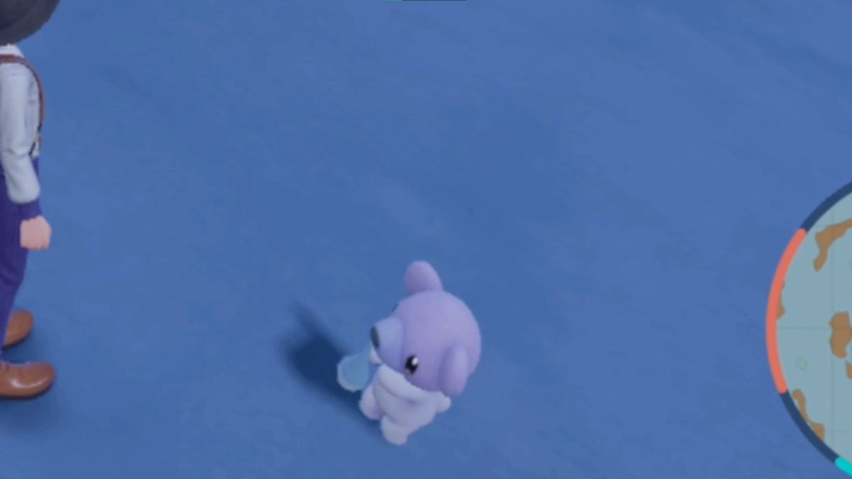 My first shiny in Pokemon Violet... Was Purple