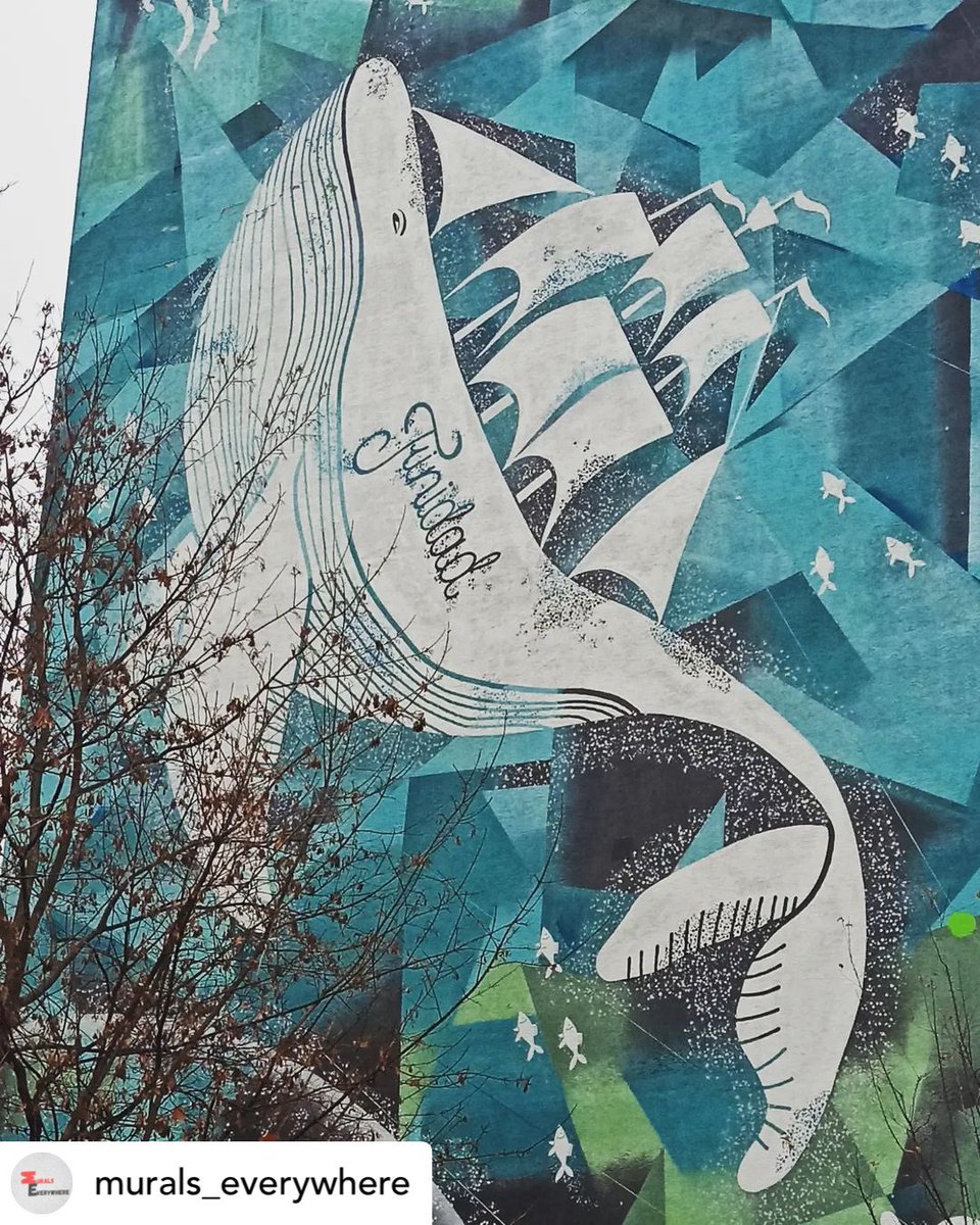 MiastoUrsynow's tweet photo. #Magellan 🐋 #ursynowskiemurale via IG #murals_everywhere https://t.co/j5mXbVwqcD