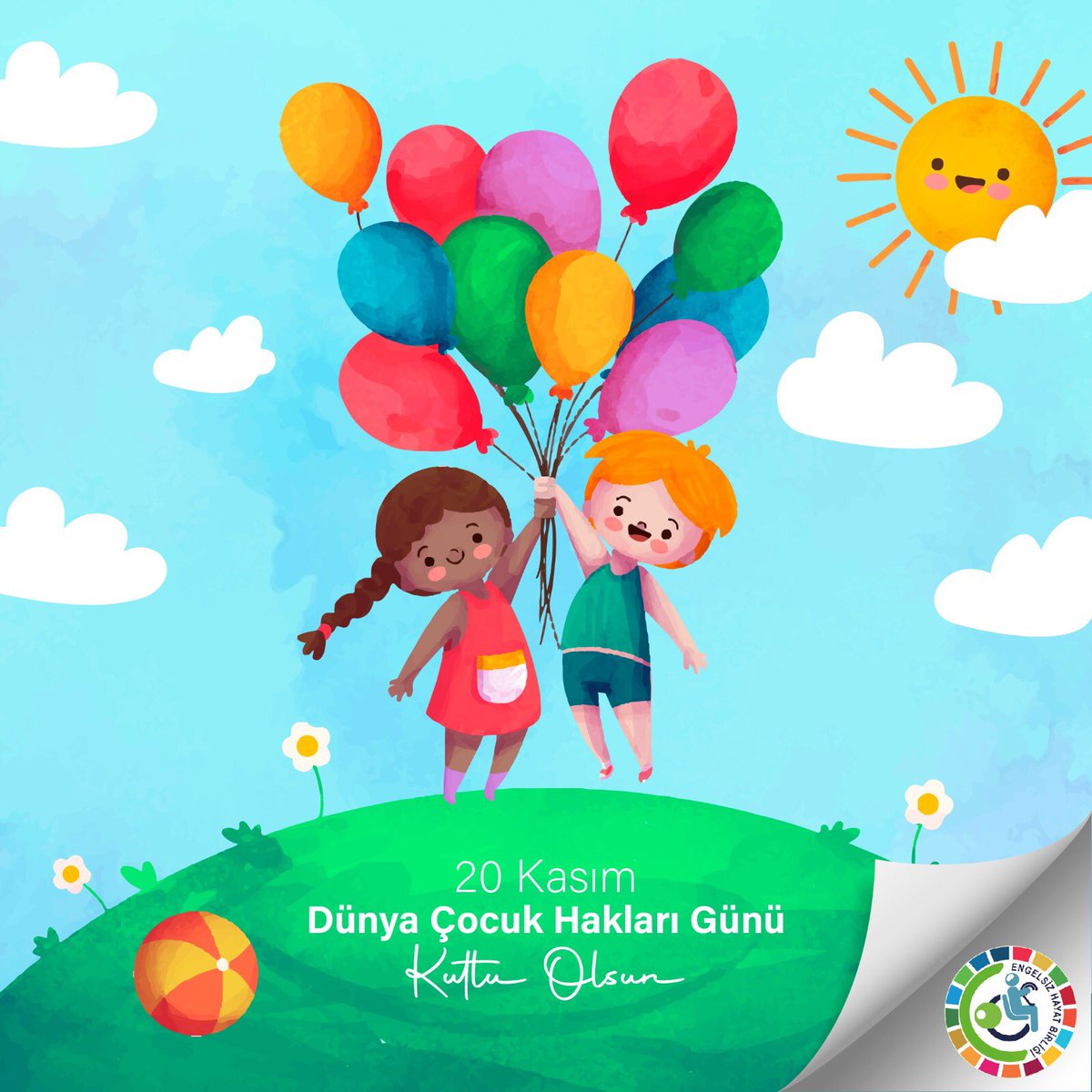 Çocuklar umudumuz,
Çocuklar geleceğimiz!

Hepinizin daha adil, daha mutlu, daha huzurlu bir dünyada yaşamasını dileriz.
#20kasimdünyaçocukhaklarıgünü Kutlu Olsun!🎈