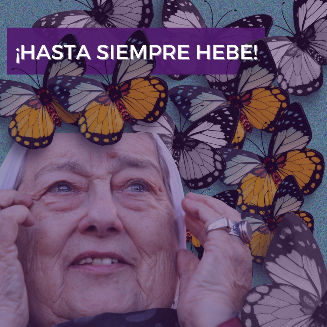 RevistaEmancipa's tweet photo. ▪️ La presidenta de Madres de Plaza de Mayo, Hebe de Bonafini, falleció este domingo a los 93 años, figura emblemática de la lucha de los derechos humanos en Argentina y en el mundo. 
💜🖤¡Hasta siempre Hebe, volá alto!

#HebeBonafini #hebe #EmancipaArgentina #madre #ddhh #lucha https://t.co/YviMKNgBRX