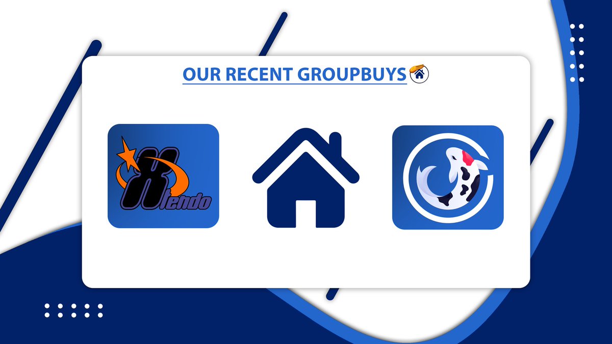 We do not only provide the best infos for our members, we also make sure that they have access to the most efficient tools! 🤖
These were the recent groupbuys we provided in Home of Resell! 
More to come 🤫

BIG THANKS to <a href="/Koi_AIO/">Koi AIO</a> and <a href="/xtendosoftwares/">XtendoSoftwares</a> 🤝💙