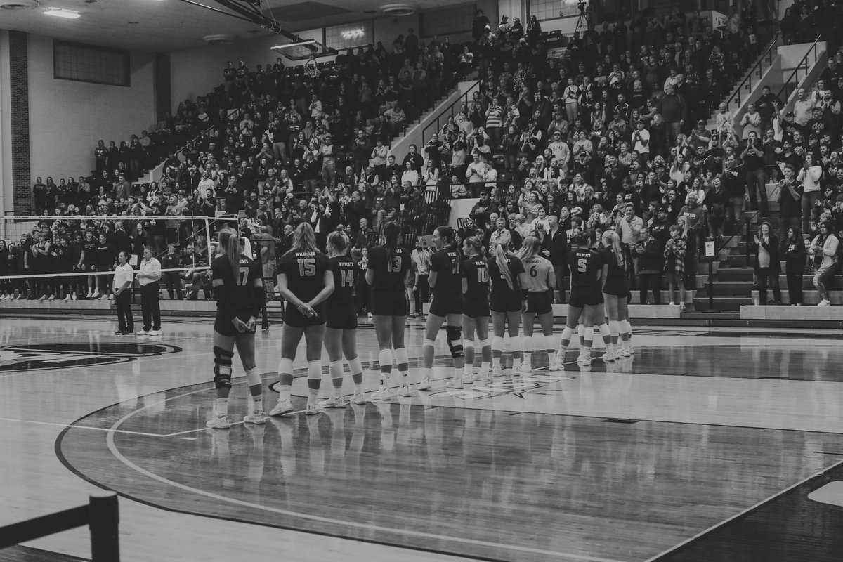 WSCWildcatVB's tweet photo. A special season filled with special moments created by special people. The #Powerof12. 🖤💛

Wildcat fans, THANK YOU for your support not only this weekend, but all season long. Go CATS! https://t.co/RP8N75HvyI