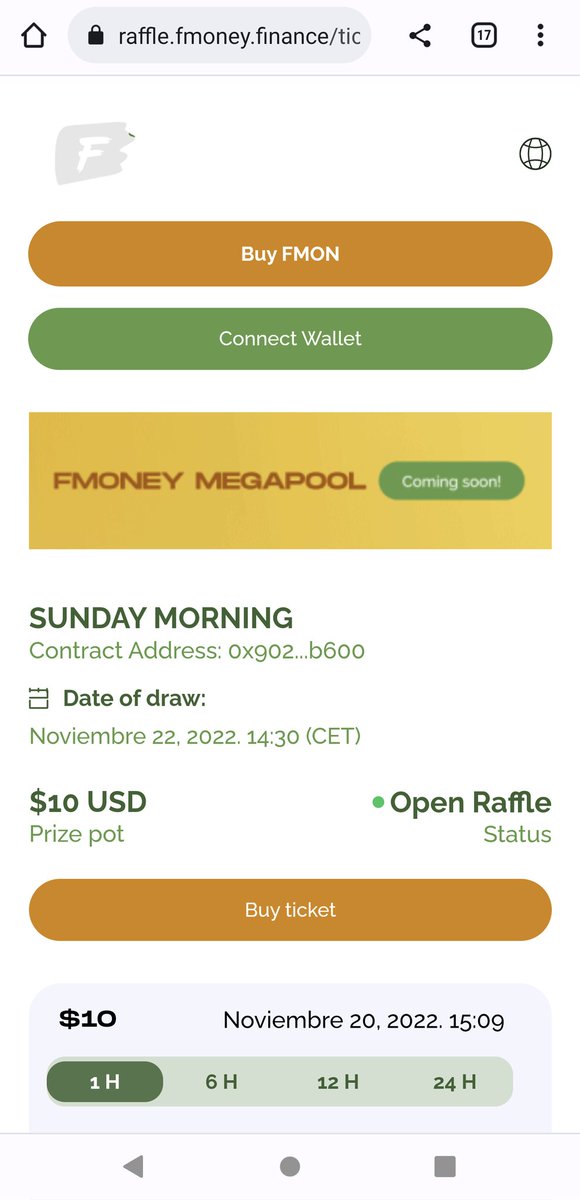 FMoneyFinance's tweet photo. Come play! With $10 you can potentially #win $400! Only if you are lucky 🍀😉 lets make someone a #winner today! 

#fmoney #raffles $fmon https://t.co/cN4Fl8u3kE