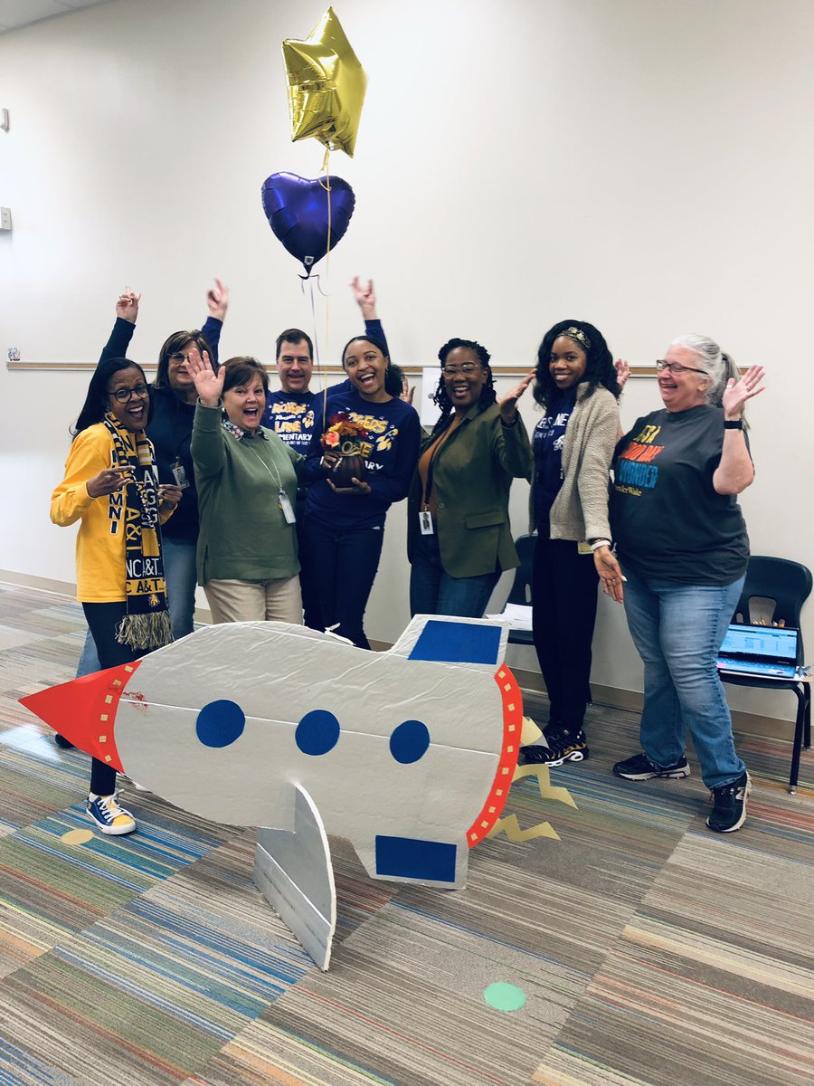 JasonPStrick919's tweet photo. Congratulations 🎉🚀💜💛 to Gizelle Dangerfield, @RogersLaneES Teacher of the Year 2022-23 and Shelanna Copeny, @RogersLaneES Instructional Assistant of the Year 2022-23 #weROCKit @WCPSS @wcpssEastern https://t.co/M0kHuKfg2R