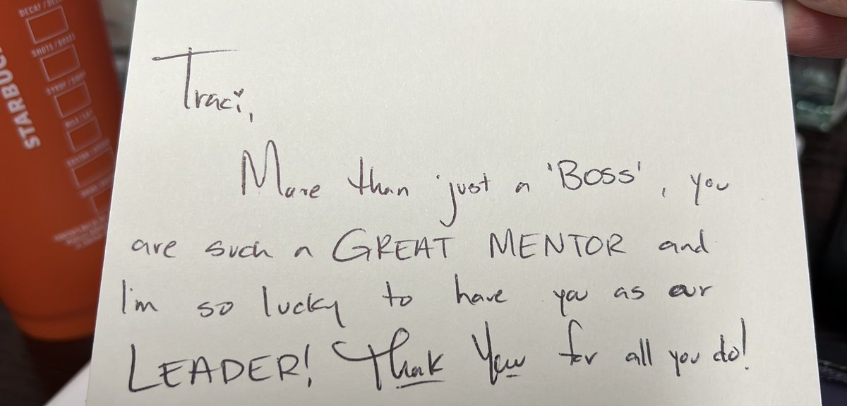 TraciHarding7's tweet photo. I just received this from an associate. I am so honored to lead such an awesome team!  I am one lucky lady!! https://t.co/jIomiXjAvf