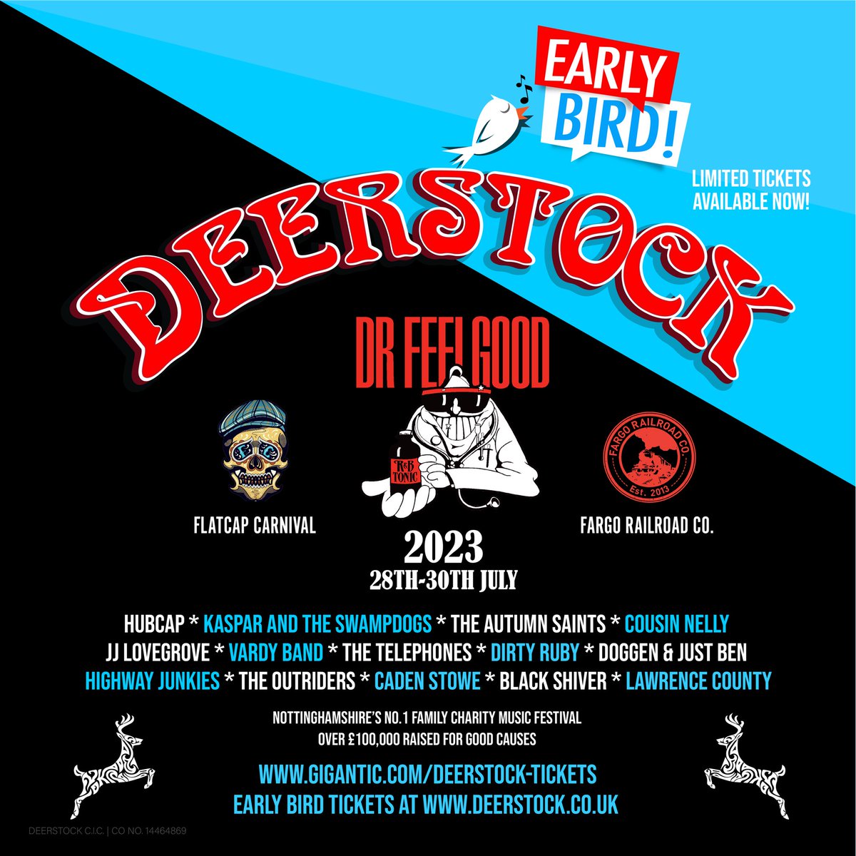 LuminCD's tweet photo. A little Deerstock 2023 promo. A great live music festival, for good causes.@Deerstock https://t.co/mr0arxlB1K