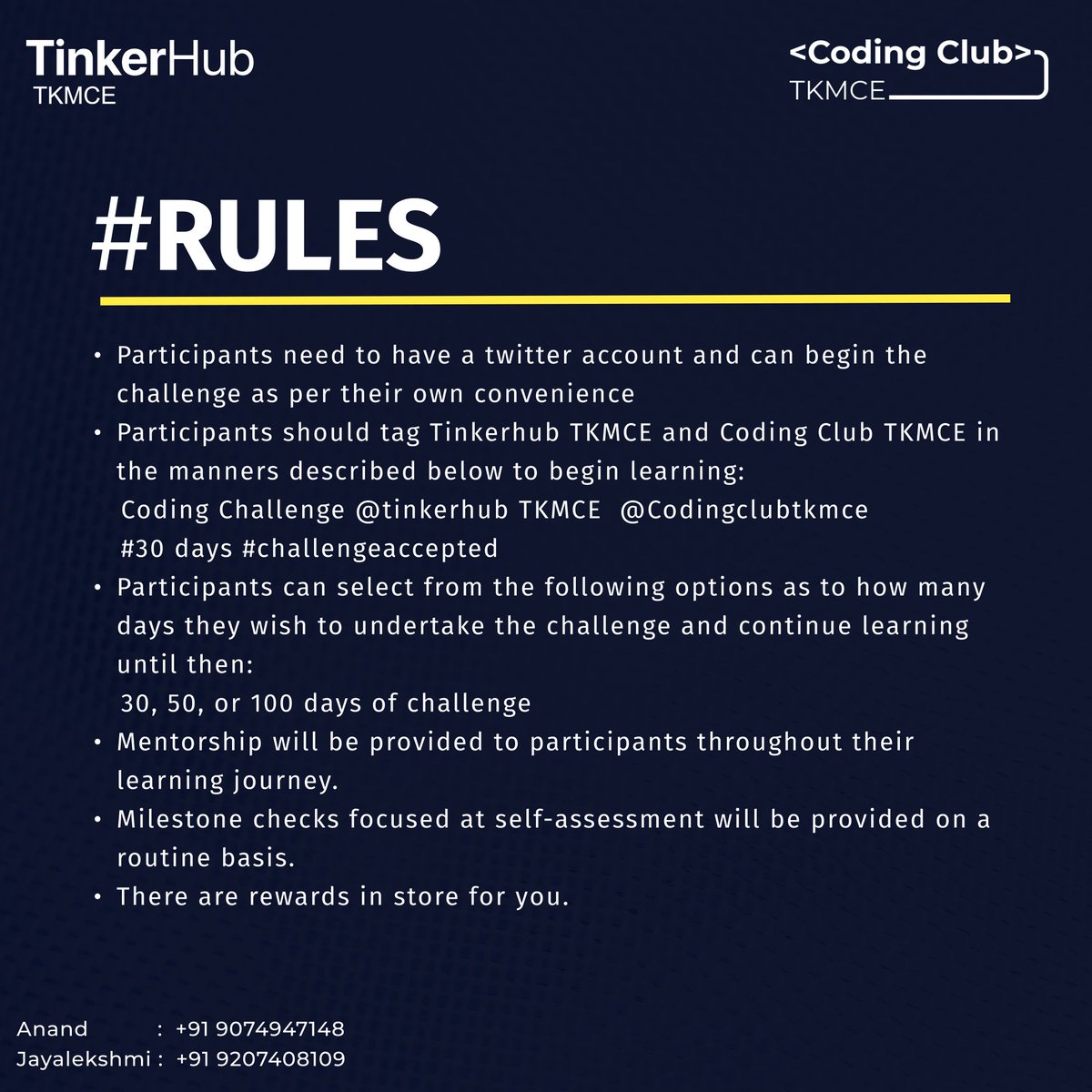 Codingclubtkmce's tweet image. 