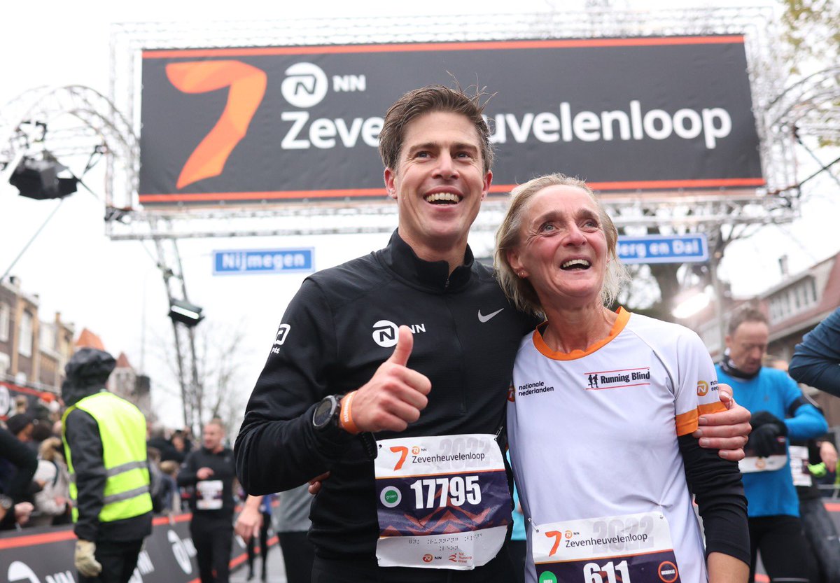 Het sociale cement van onze samenleving. Sport verbindt, inspireert en motiveert. Een prachtig sportweekend bij de @nn_nederland Zevenheuvelenloop!