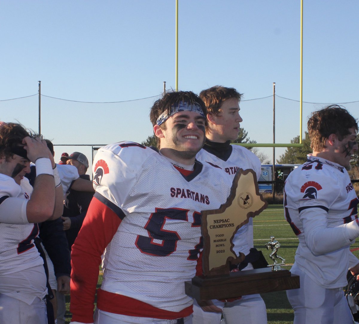 cjschuster23's tweet photo. Grateful for the past four years with @LASpartansFB. Will never forget the brothers I played with and the lessons I learned. Blessed to end the season as ISL &amp; Marble Bowl Champs! Thank you LA! https://t.co/4n1BGlvMsw