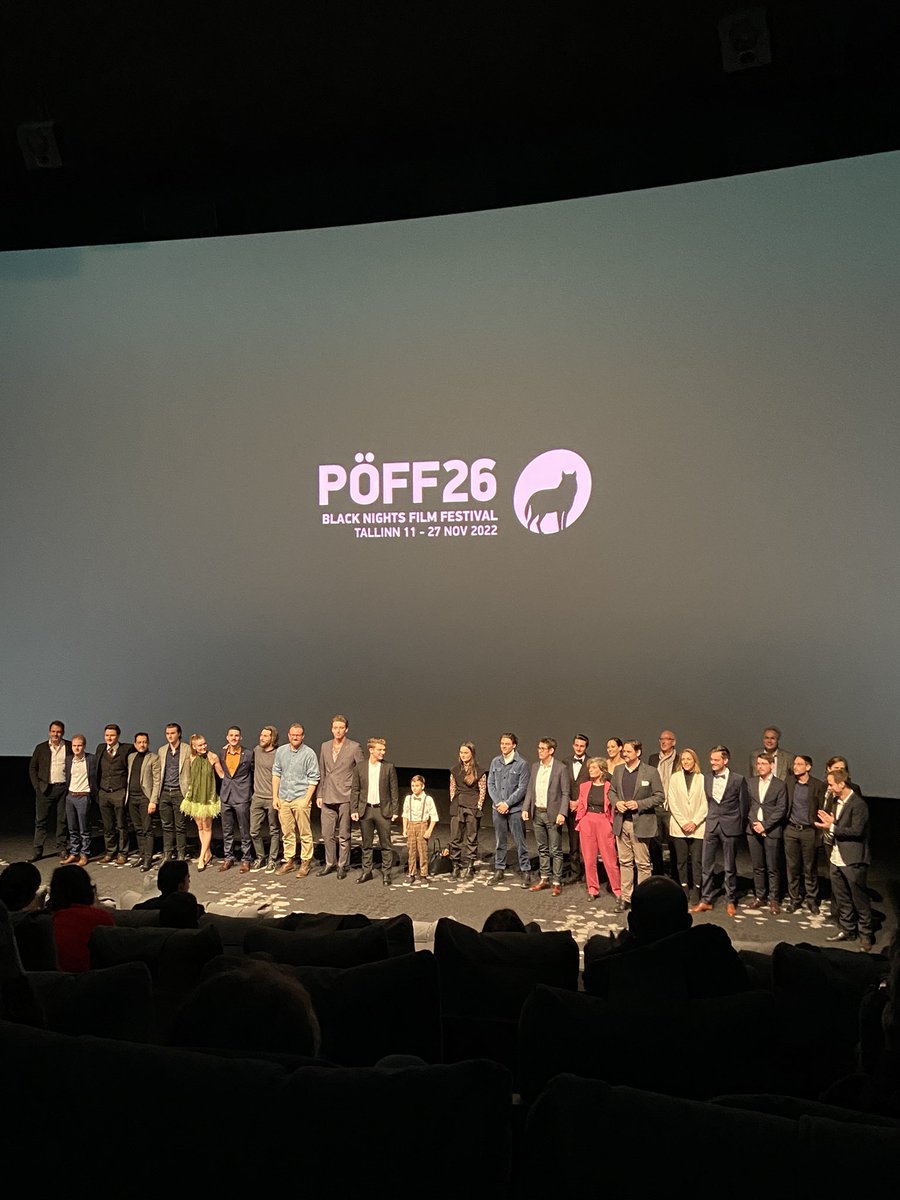 MiklPeter's tweet photo. Verdiente Standing Ovations nach der Weltpremiere eines ungemein bewegenden #DerFuchs von #AdrianGoiginger @gff_movie beim @TallinnBNFF https://t.co/npnpryimNZ