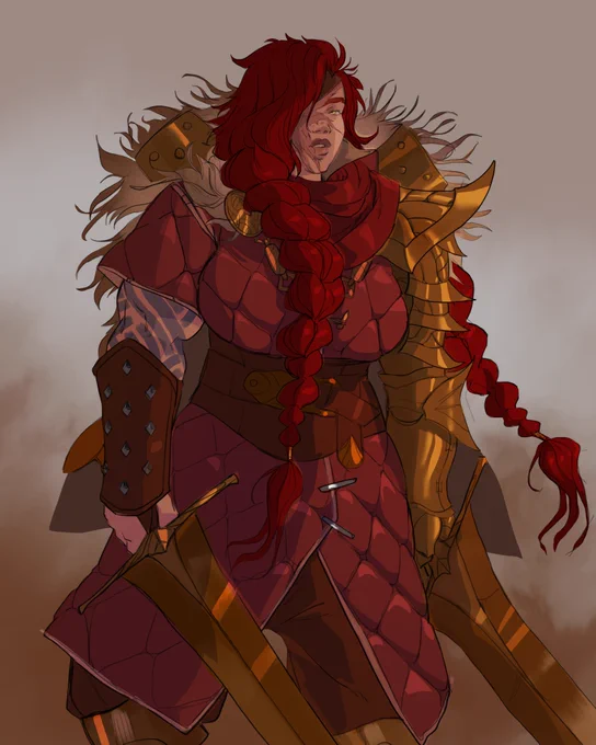 need to do a redraw of the bear witcherlass concept I made last year, was pretty rushed but looks p cool 
