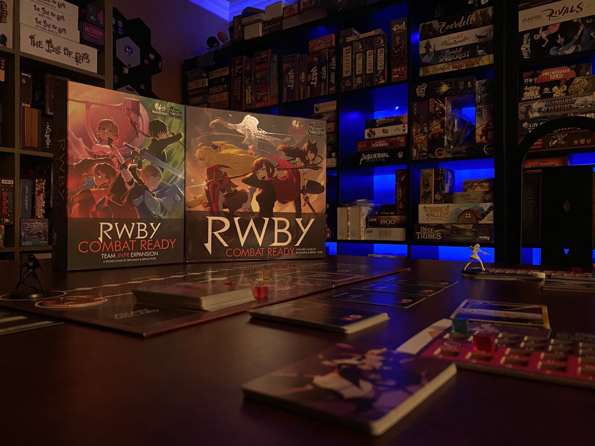 wots_qc's tweet photo. Don’t forget we will be live at CheckSwing at noon today to show off RWBY Combat Ready! Plus it’s new expansion Team JNPR!
@DexEnvoy
#boardgame #boardgamegeek #tabletopgames #tabletop #gaming #boardgaming #boardgameaddict #bgg #bbgcommunity #boardgamegirl @ArcaneWonders https://t.co/5s1ksgNN8i