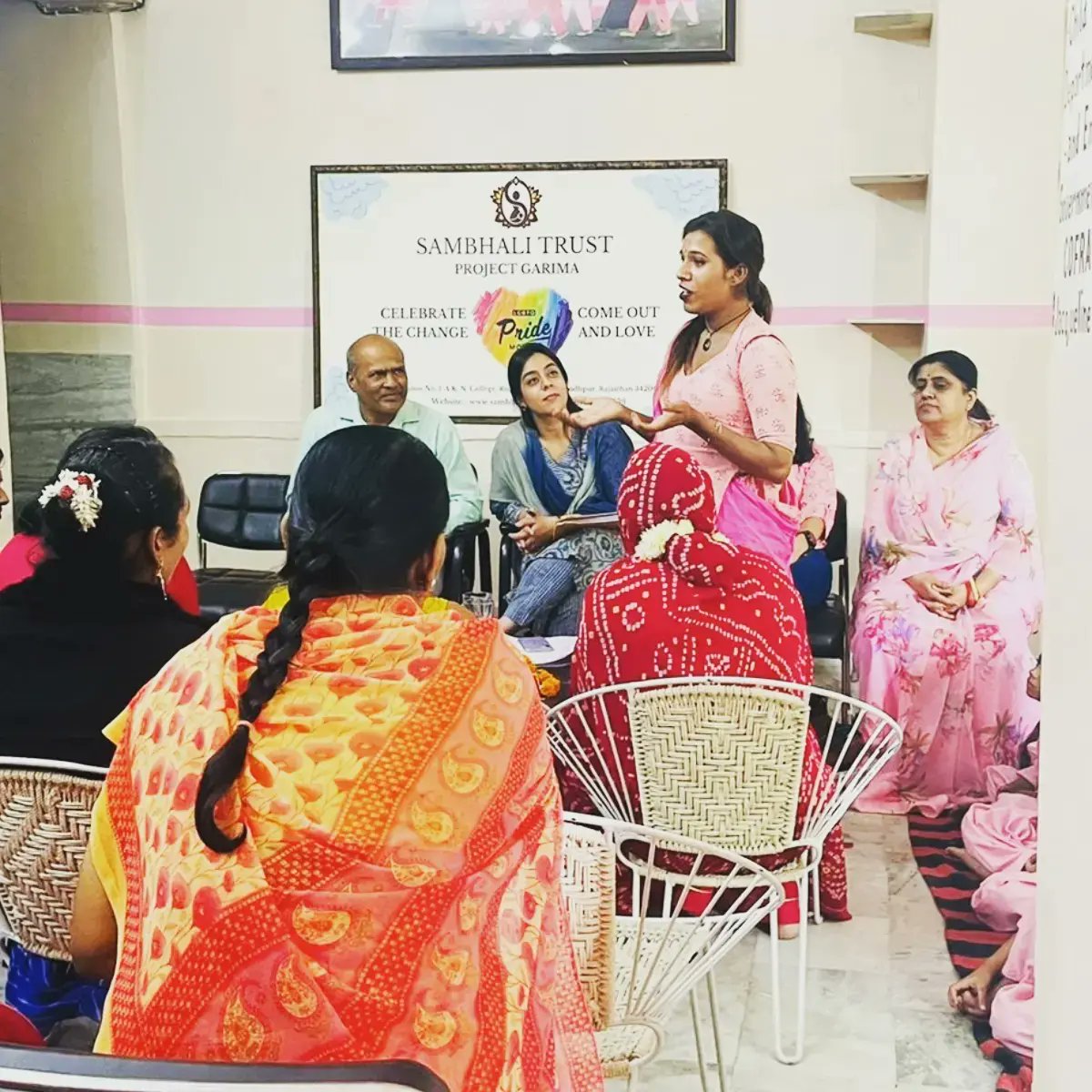 SambhaliTrust's tweet photo. A day full of fun meeting our friends from the Transgender Family. With the Department of Social Justice and Empowerment we celebrated Transgender Remembering Day. #transgender #sambhalitrust #UnitedNations #rememberingday #transgenderdayofvisibility #transgenderdayofremembrance https://t.co/n7SQVRX20C