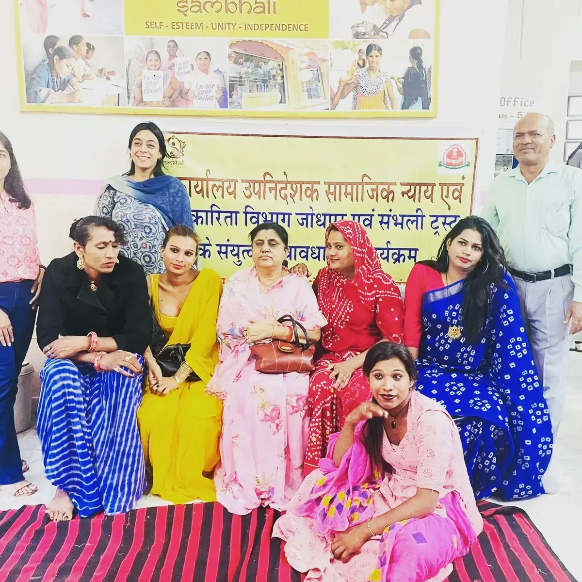 SambhaliTrust's tweet photo. A day full of fun meeting our friends from the Transgender Family. With the Department of Social Justice and Empowerment we celebrated Transgender Remembering Day. #transgender #sambhalitrust #UnitedNations #rememberingday #transgenderdayofvisibility #transgenderdayofremembrance https://t.co/n7SQVRX20C