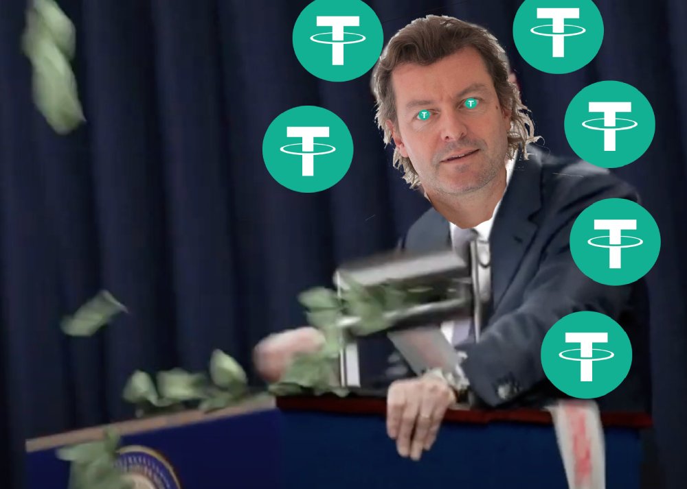 headlesshm's tweet image. Meme adjusted for accuracy #crypto #tether @tetherprinter