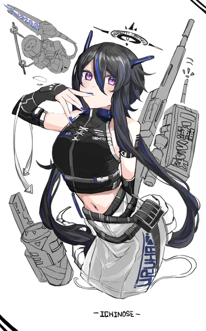 cyberpunk #一ノ瀬の絵 