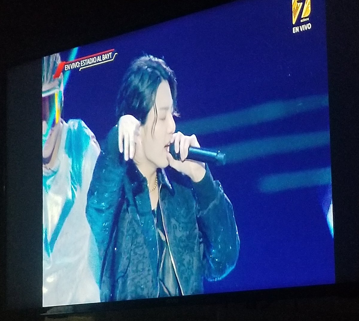 PapitaZafiro's tweet photo. Oh!! Mi Dios, que hombre TE AMO JEON JUNGKOOK 
DREAMERS BY JUNGKOOK OUT NOW
Wey lloré 😭😭💜
#DreamersOutNow #Dreamers2022 
#DreamersbyJungkook #DreamerFifa2022
#FIFAWorldCup #JungkookAtFIFAWorldCup 😭 https://t.co/MU37EljNYY
