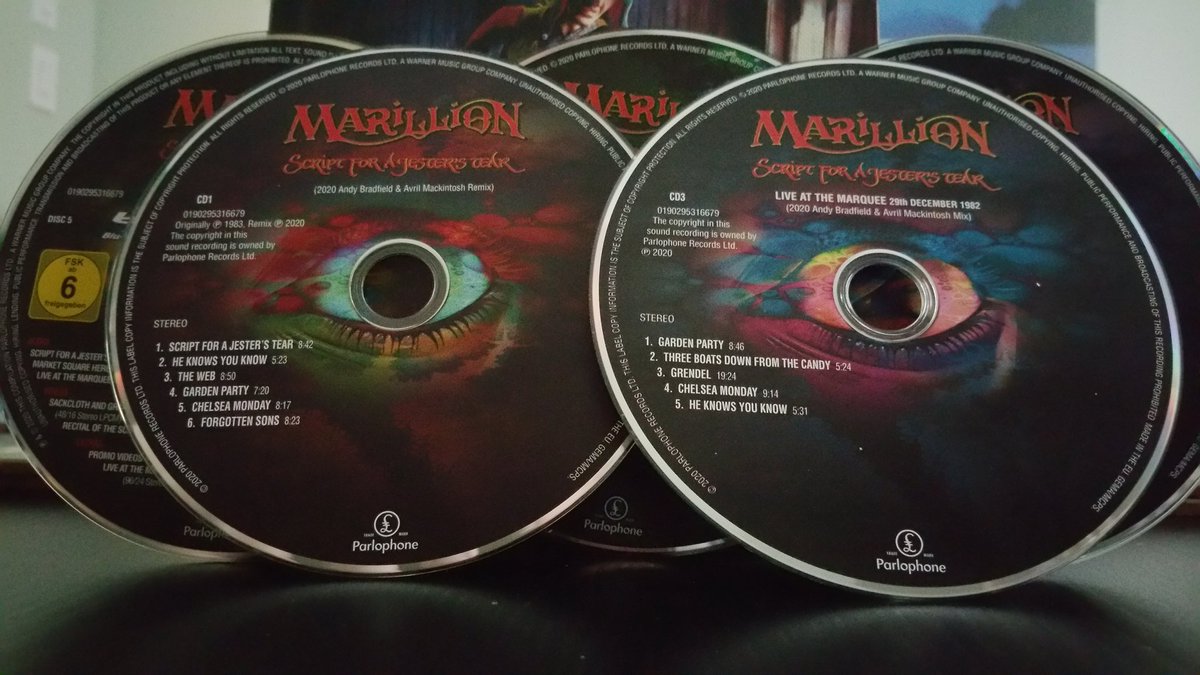 bolanoid's tweet image. Awesome choice! #ScriptForAJestersTear is a fantastic debut album! Favourite track? All of side 1, on repeat!