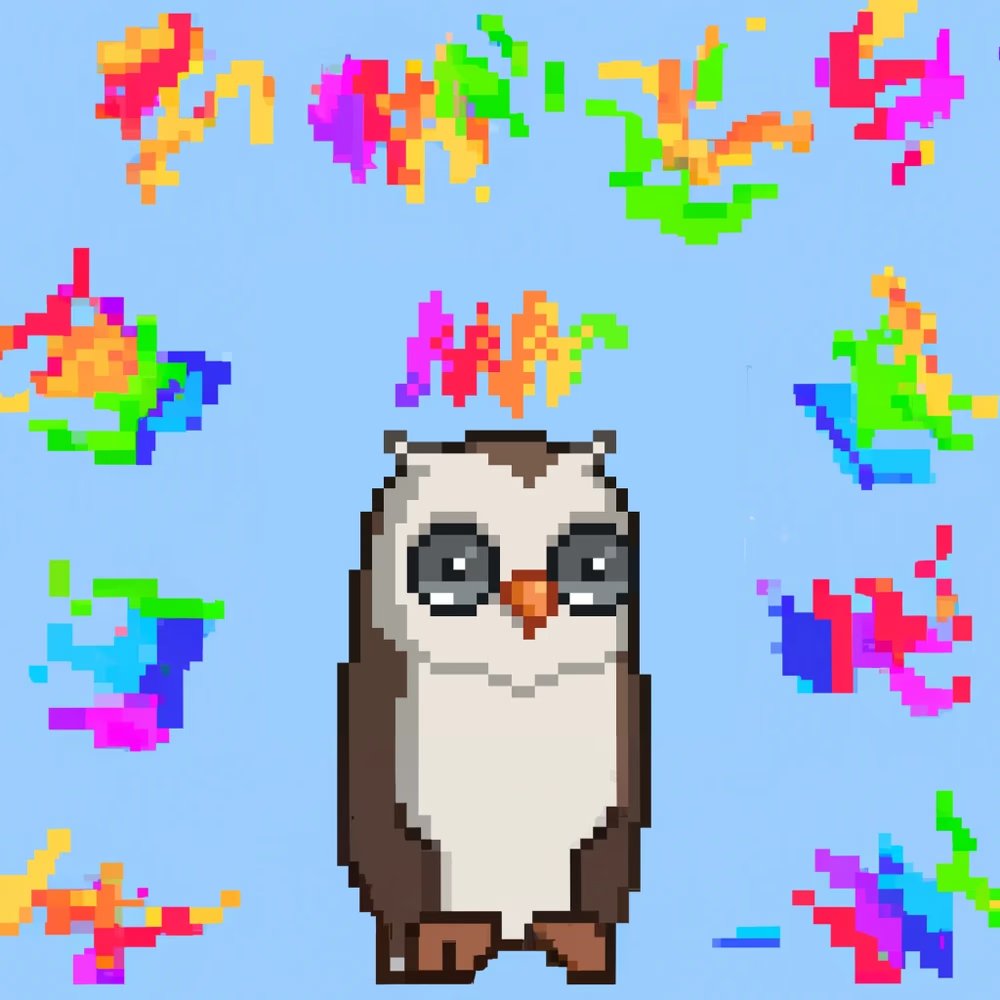 ComputerCrypto's tweet photo. AI Birds by Computer NFT Giveaway!!

To Enter:
- Like &amp; RT
- Go out of your way to be nice to someone today

Two winners will recieve one of these beautiful AI Birds! https://t.co/fEQRXsnbIO