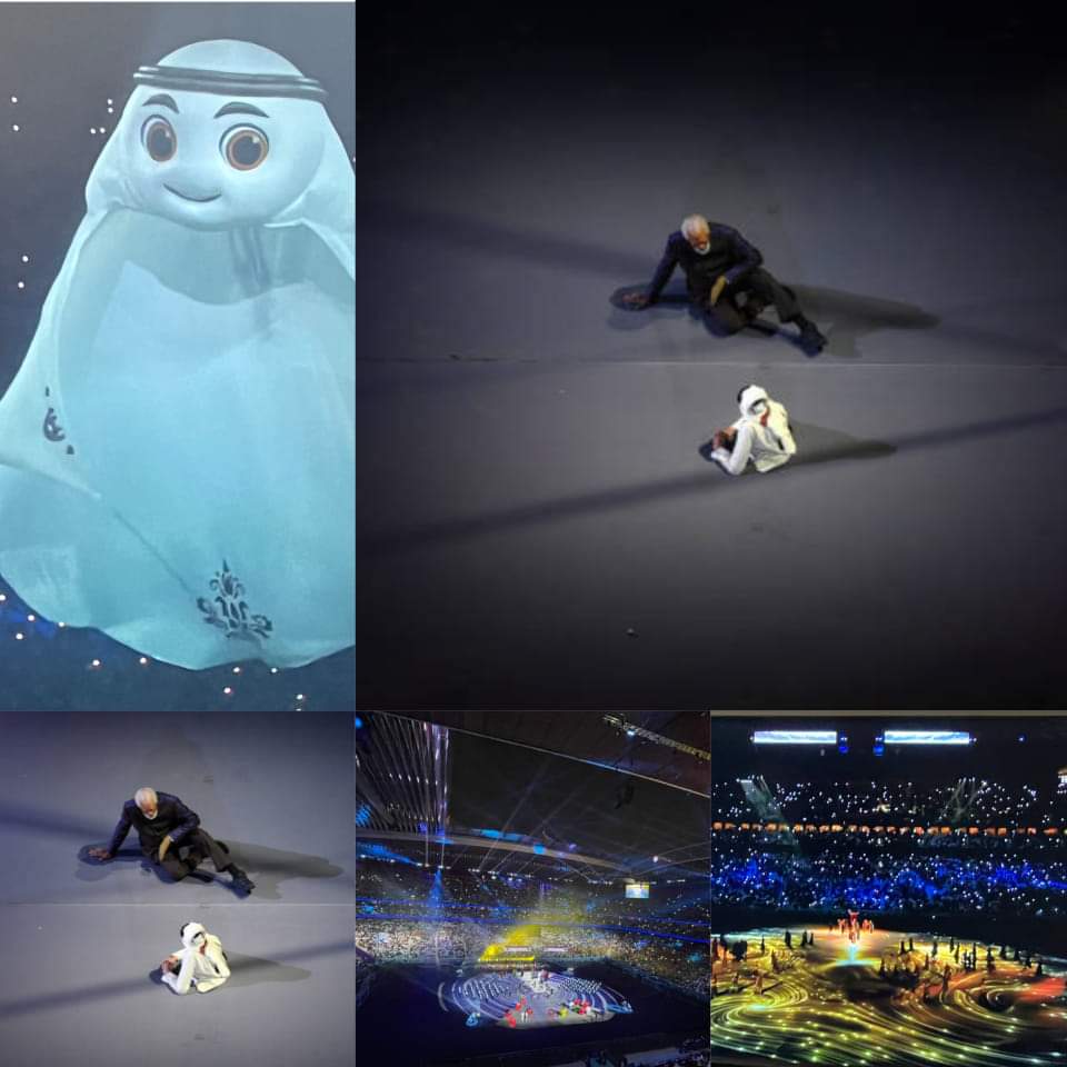 Sami11Ch's tweet photo. Qatar showing diversity.  ❤️
Ignore all the noise. Nowwhere in the world is perfect. Best wishes

#FIFAWorldCup https://t.co/NG9KwZDL7U