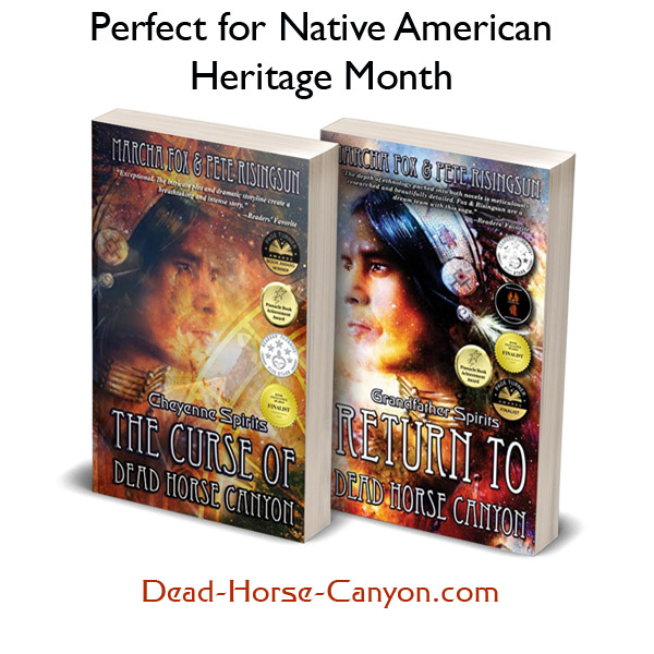'The ethnology packed into both novels is meticulously researched & beautifully detailed. Fox & Risingsun are a dream team with this saga.' 5* Readers Favorite books2read.com/deadhorsecanyon dead-horse-canyon.com amzn.to/3hDUejI #nativeamericanheritagemonth #thriller #NAHM