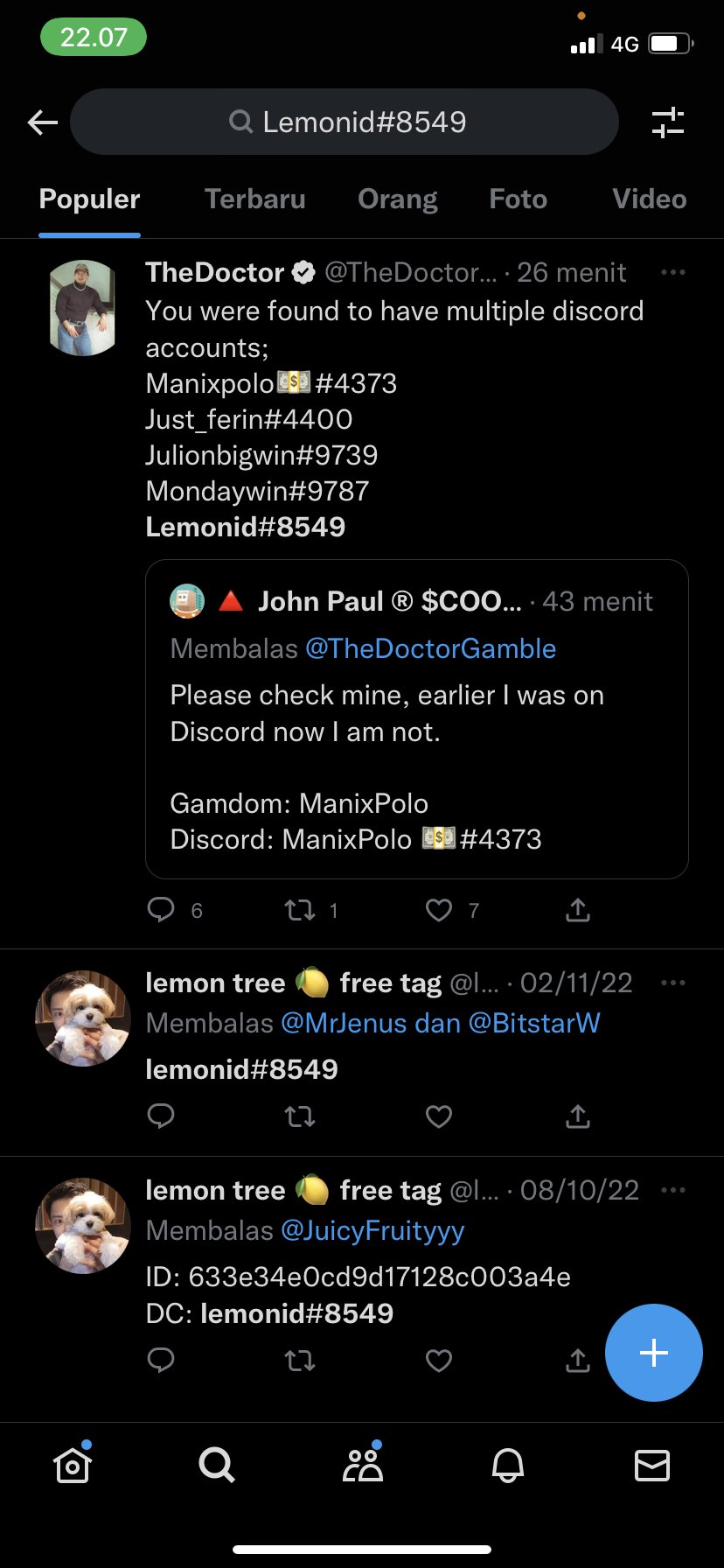  wayan On Twitter TheDoctorGamble TheDoctorGamble I Search That Dc Account On Twt And Found 