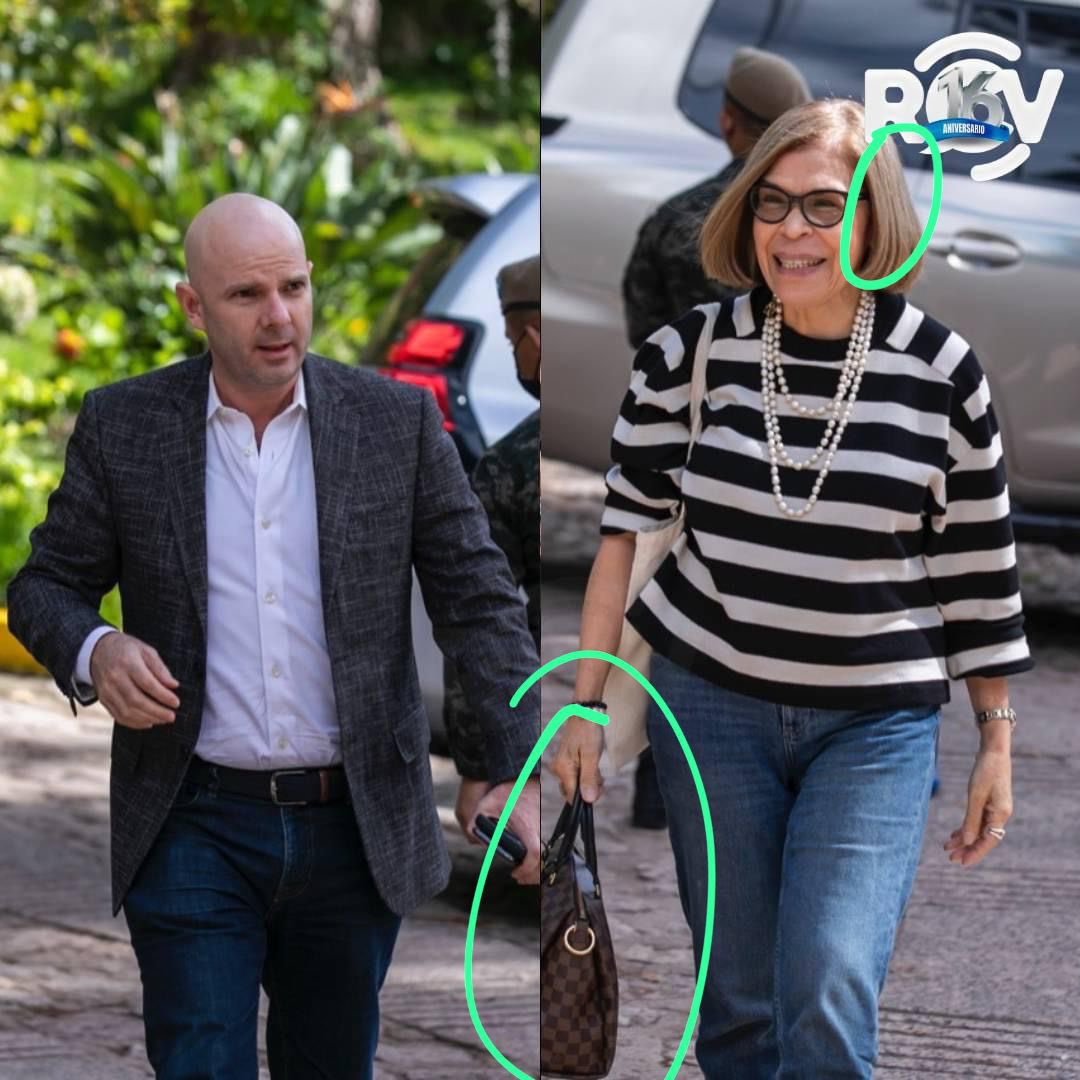 Mariodiaz03's tweet photo. Los comunistas socialistas del gobierno de Xiomara, critican el imperio capitalista, pero les fascina vestirse de “ Carolina Herrera”, “ Ralph Lauren”, “ Louis Vuitton” y no podía faltar a su “MacBook de Apple”, se hacen llamar comunistas pero para hacer M….a al pueblo. https://t.co/THs96oSeZv