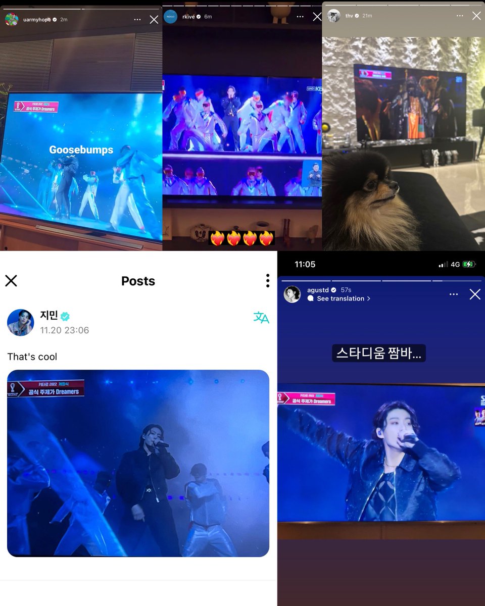 #Dreamers #Dreamers2022 #Jungkook #DreamersbyJungkook <a href="/BTS_twt/">방탄소년단</a> 

Supportive hyungs 💜