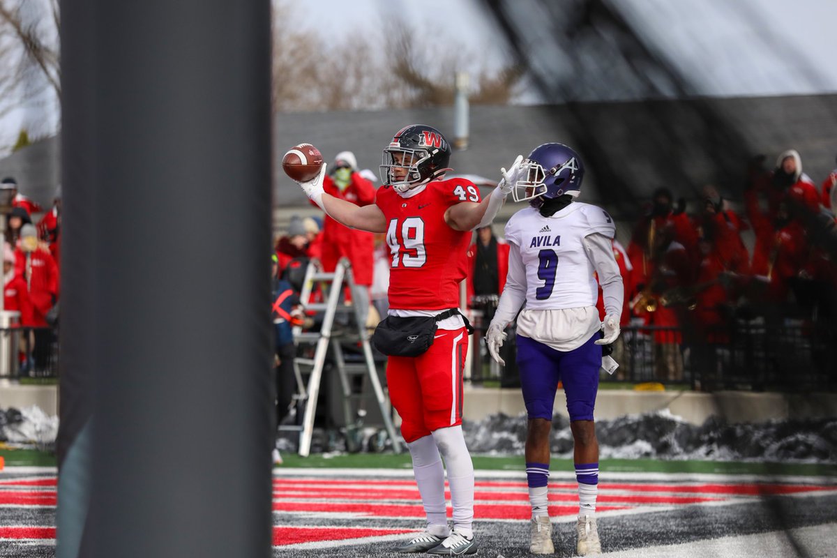 IWUWildcats's tweet image. 1 down … 3 to go 🏈

On to the next for @IndWesleyan_FB 

🏆 NAIA FCS Quarterfinals
🆚 Benedictine
🗓 Saturday, Nov. 26
⏰ 12:00 p.m.
📍 Wildcat Stadium

More info at IWUWildcats.com 📰

#BattleForTheRedBanner