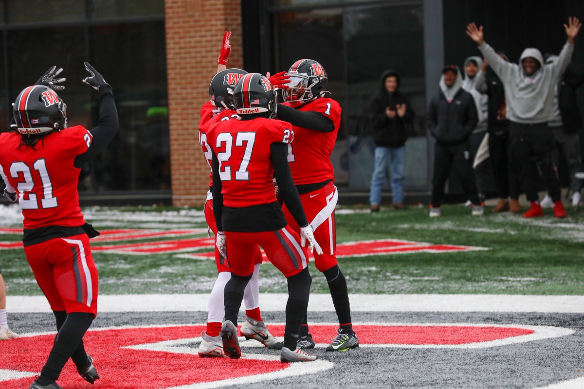 IWUWildcats's tweet image. 1 down … 3 to go 🏈

On to the next for @IndWesleyan_FB 

🏆 NAIA FCS Quarterfinals
🆚 Benedictine
🗓 Saturday, Nov. 26
⏰ 12:00 p.m.
📍 Wildcat Stadium

More info at IWUWildcats.com 📰

#BattleForTheRedBanner