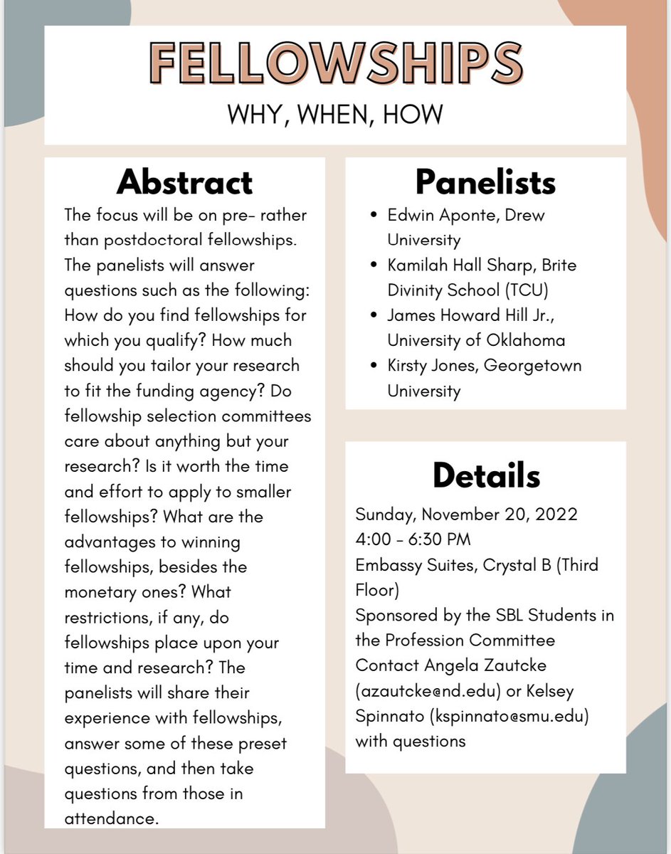 SBL Students tweet media