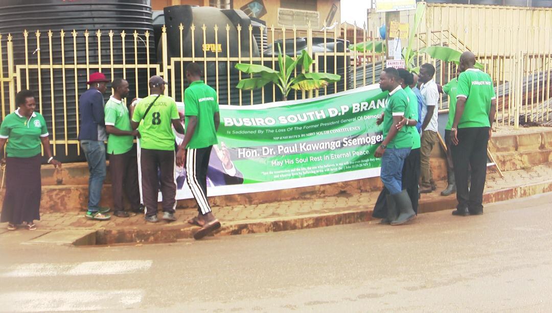 Daily Monitor on Twitter "Democratic Party (DP) supporters decorate