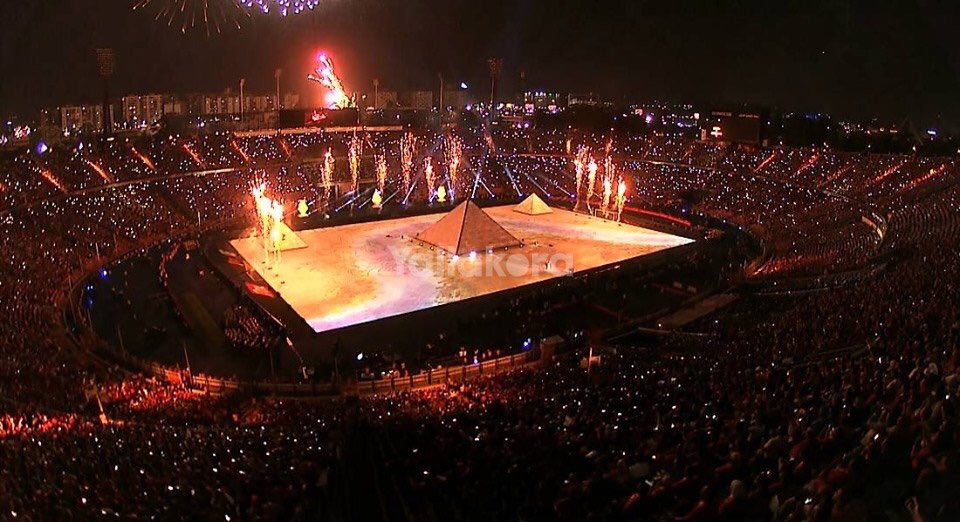 حرفيا بطولة أمم إفريقيا في مصر 2019 برقبه الافتتاح ده