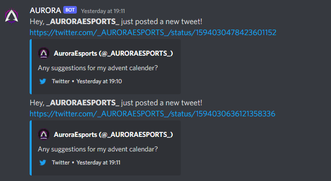 Our discord snitched me...