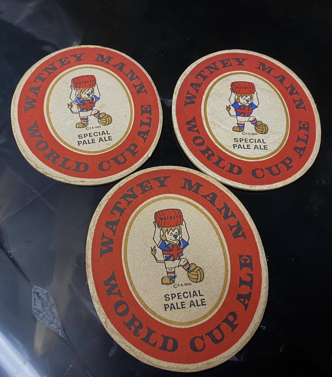 The last time World Cup “Willy” came out in 1966   we won      Witney,s  Red Barrel as well 🤞🤞🤞🤞😊😊😊@worldcup