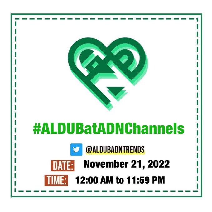 Today is World Television Day. This evokes good memories since it was Kalyeserye on TV that brought ADN together. Since then, the camaraderie &amp; goodwill have been channeled into making our wider community better through our advocacies. Padayon, #AlDubNation!

#ALDUBatADNChannels