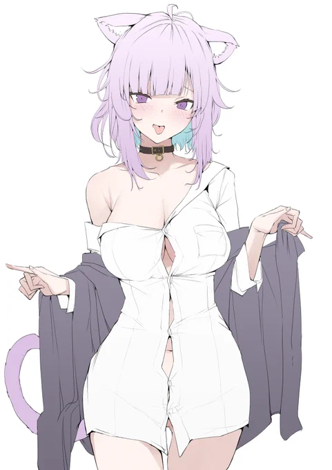 WIP～ おかゆん下絵 Okayu base colors 