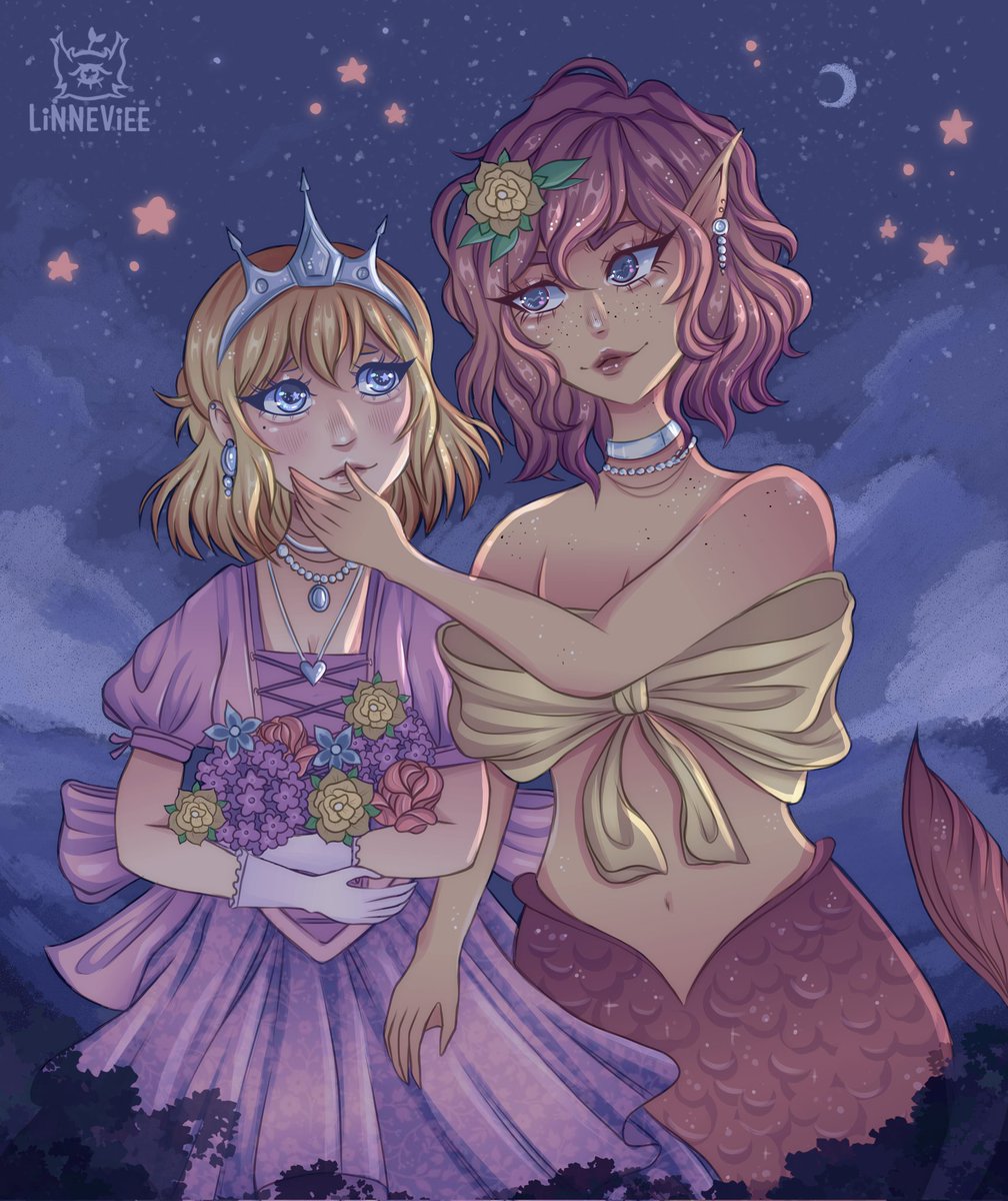 linneviee's tweet photo. Princesses in love ✨ me and my friend got these little cute dolls from chocolate egg and decided they're In Love and we Must Draw Them https://t.co/Mjxp7EYaSi