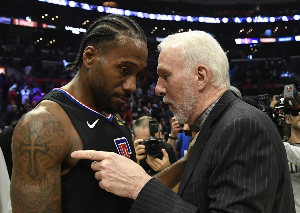 JeffGSpursZone's tweet photo. “He meant a lot, he’s the reason I am the player that I am today, he built that foundation,
showing me around basketball, he’s a great coach, still one of the best coaches I’ve had,” - ex-Spur Kawhi Leonard on Spurs' Popovich #porvida #nba #ClipperNation #nbatwitter https://t.co/fROYX8j3Fv