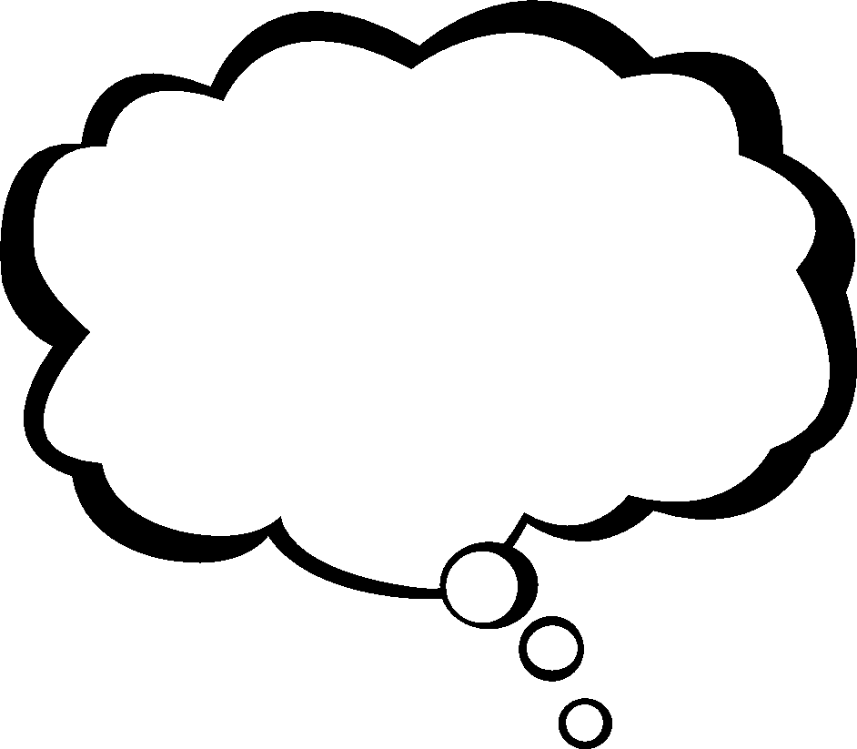 PSD Accessories: Thought Bubble C