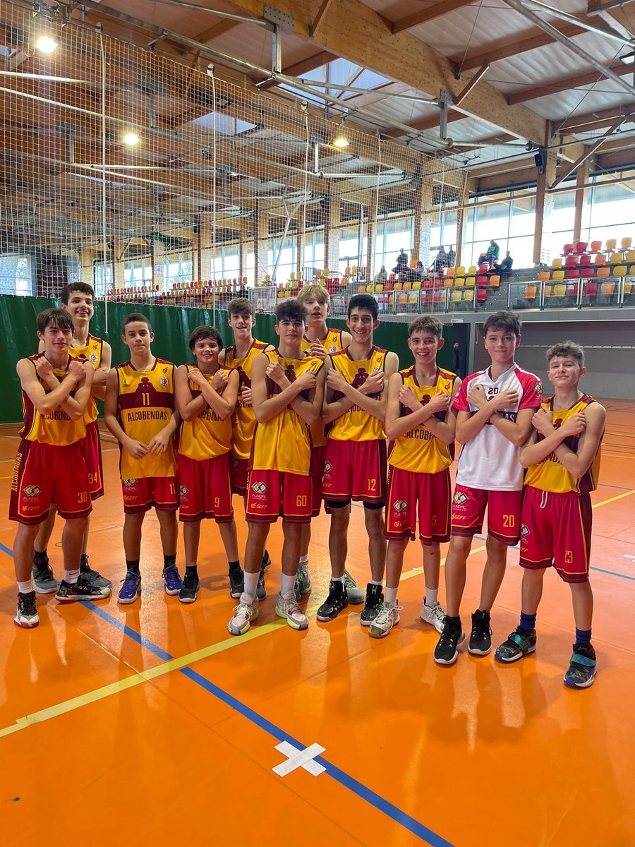 cbalcobendas's tweet photo. #CanteraCBA

El #InfAMasc se trae la victoria (53-74) desde Alcalá en su partido contra @GSDAlcalaB 

¡Partidazo de los chicos!🔥🔥

#SumateAlGranate https://t.co/FDJDugXwEZ