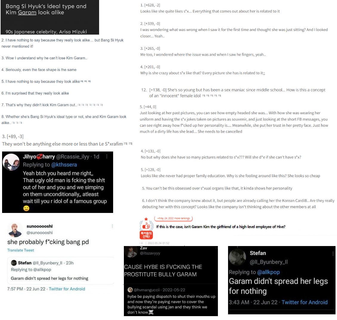The actual hyper sexualisation and sexual harassment Kim Garam (a minor!) receives online is disgusting. No one should ever face this level of dehumanization, let alone a 17 year old..