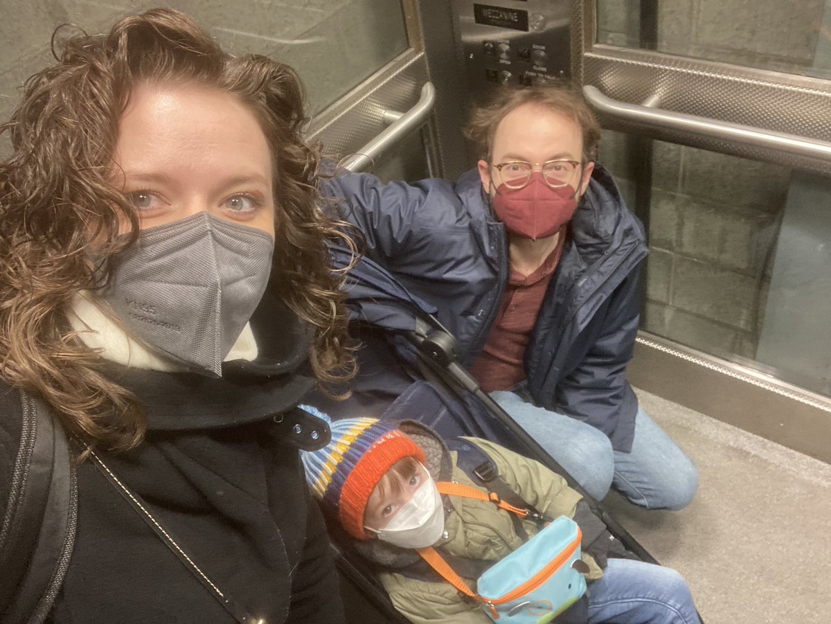 BlairTStowe's tweet photo. Just casually stuck in an MBTA elevator trying to go to church. NBD. #BostonThings #MBTA https://t.co/EoNfLEspdB