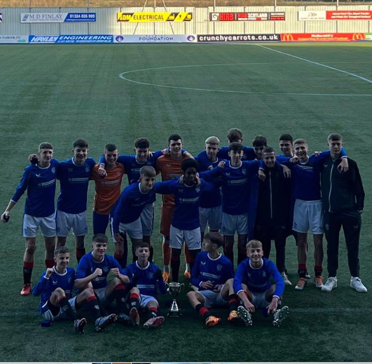 RFC_Youth's tweet photo. 👏 Congratulations to our U16 players and coaches on winning the SFA CAS Cup with a 4-1 victory over Celtic.

Great learning and development, always the priority, experiencing a competitive final as part of their journey. https://t.co/Y4Zk7eUQxT