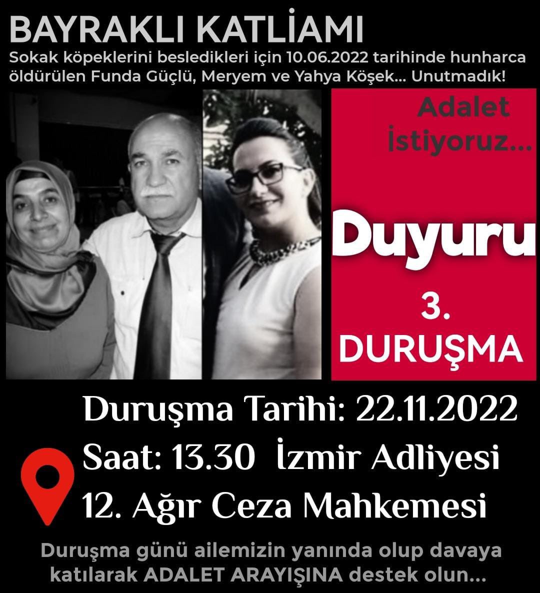 📢 21.11.2022 Pazartesi günü 20.00’de tag çalışmamız vardır 📌Hep birlikte #köşekailesiicinadalet #28kursun Hesabı sorulsun demek için 📌Ailemizin sesine ses olmak isteyen vicdanlı İnsanlarımızın desteğine ihtiyacımız var ! Adalet hepimiz için adalet !