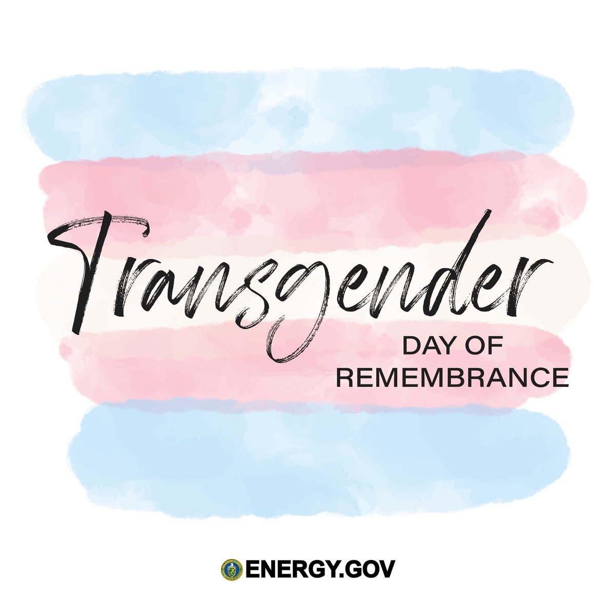 Everyone deserves to live their life as their full and authentic self—free of fear, bigotry, & violence. Trans and gender-nonconforming individuals are part of the DOE family, and with them we mourn the lives lost and reject the darkness that would erase their light. #TDOR2022