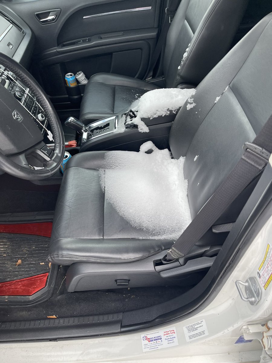 DetroitSportsMa's tweet photo. Omfg before we head down to Detroit for the @BuffaloBills and Browns game . My sons car , Someone left their #SunroofOpen 🤣😂🤣😂 https://t.co/pYtQszd8ia