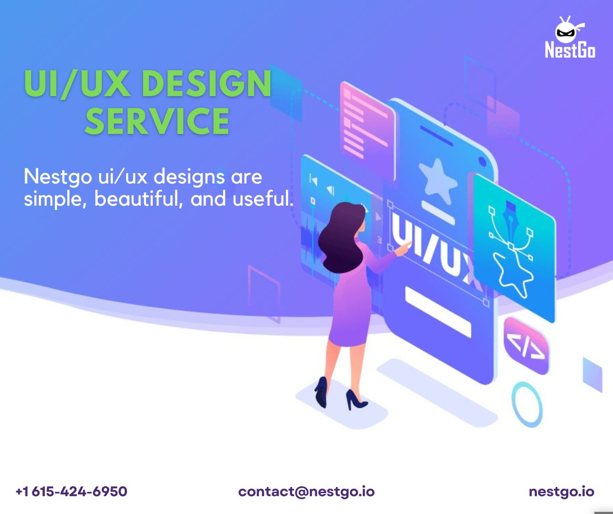 Nest_Go1's tweet image. Nestgo UI/UX designers create perfect web and mobile user interfaces.
For more visit: nestgo.io
#uiux #ui #uidesign #ux #uxdesign #webdesign #design #userinterface #appdesign #uiuxdesign  #uidesigner #uitrends #graphicdesign #uxdesigner #website #designinspiration